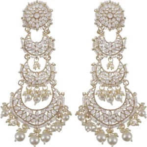 Suhani Women's Traditional Pearl Long Danglers